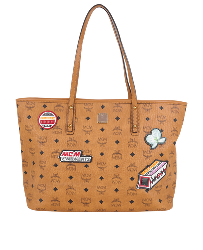 Medium Visetos Anya Essential Victory Patch Tote, front view